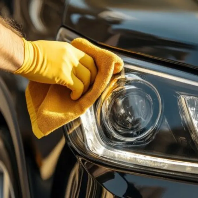 Headlight restoration for improved night visibility