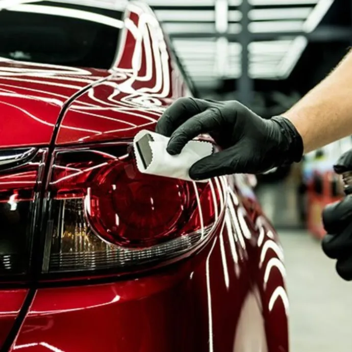 TDM car ceramic coating glossy showroom finish