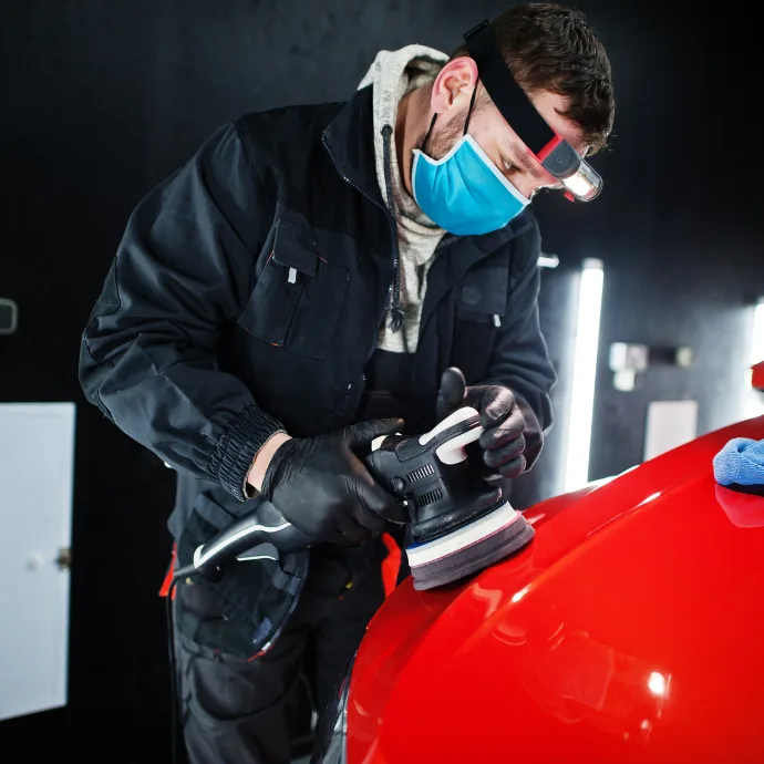 TDM car ceramic coating glossy showroom finish